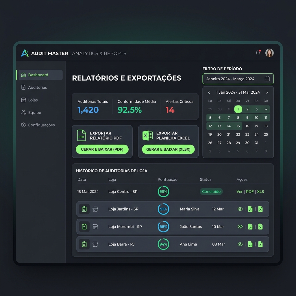 Relatórios e Analytics